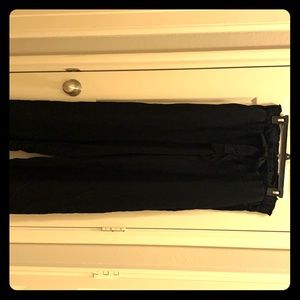 Wide Legged Black Pant